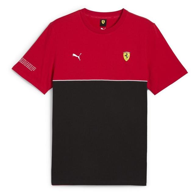 PUMA Scuderia Ferrari Race Sds Tee Men, storlek Small on Productcaster.