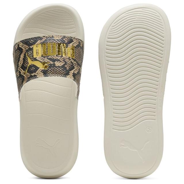 PUMA Popcat 20 Snake Chic Badtofflor - Vit/snake, storlek 38 on Productcaster.