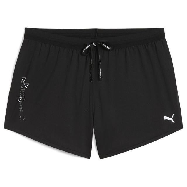 PUMA RUN Knit 3" Split Shorts, maat X-Large on Productcaster.