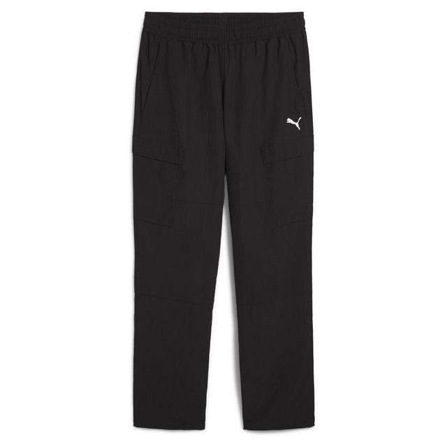 PUMA Wardrobe Ess Relaxed Cargo Pants Men, storlek Large on Productcaster.