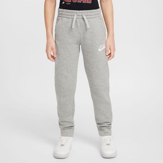 Nike Nsw Pants Fleece Club - Grey/white, size L: 147-158 cm on Productcaster.