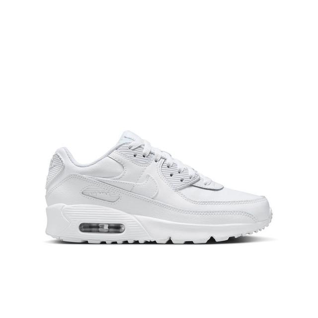 Nike Air Max 90 Sneaker - White/white Kids - Indoor (Ic), size 34 on Productcaster.