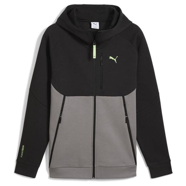 PUMA PUMATECH Hoodie mit durchgehendem Reißverschluss, Größe Large on Productcaster.