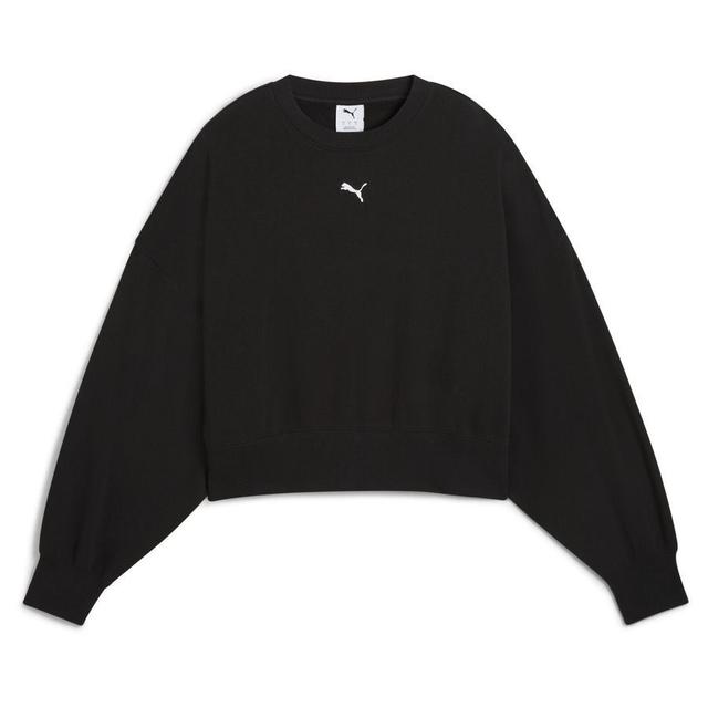 PUMA Wardrobe Ess Oversized-crewneck, maat Medium on Productcaster.