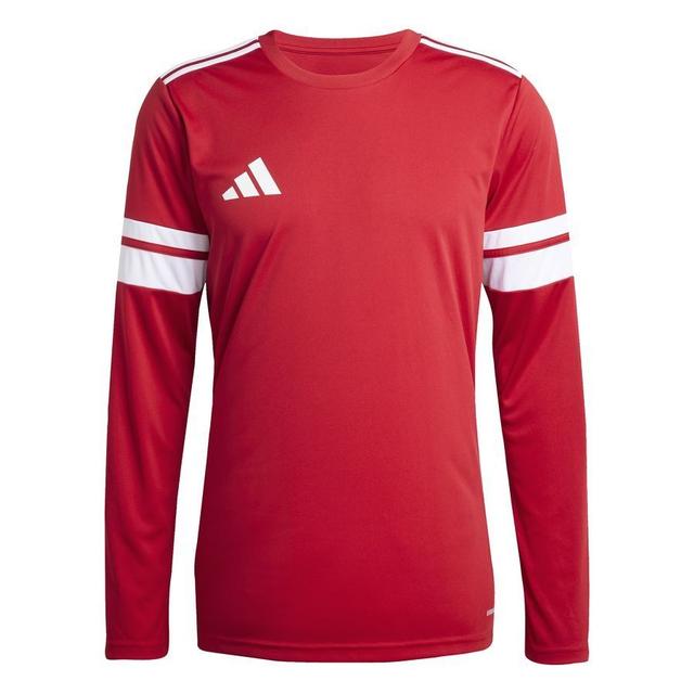 adidas Playershirt Squadra 25 Long Sleeves - Team Power Red/white, size X-Large on Productcaster.