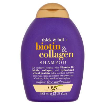 On Offer - OGX Thick and Full Biotin & Collagen Shampoo on Productcaster.