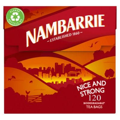 Nambarrie Nice and Strong 120 Tea Bags 348g on Productcaster.