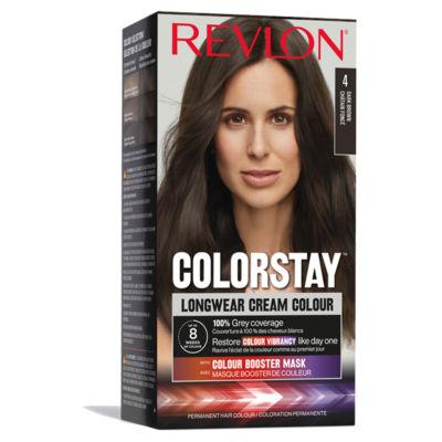 Revlon ColorStay 4 Dark Brown Longwear Cream Colour Permanent Hair Colour on Productcaster.