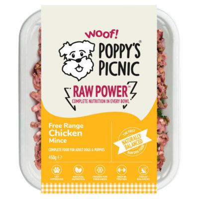 Poppy's Picnic Raw Power Free Range Chicken Mince 450g on Productcaster.