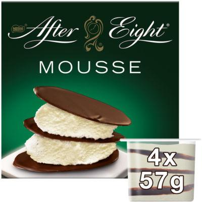 On Offer - After Eight Chocolate Peppermint Flavoured Mousse 4X57g on Productcaster.