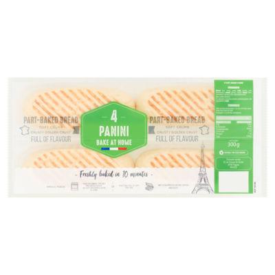 ASDA 4 Bake at Home Panini on Productcaster.