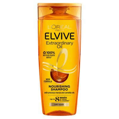 On Offer - L'Oreal Elvive Extraordinary Oil Nourishing Shampoo for Dry Hair on Productcaster.