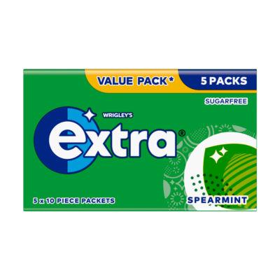 Wrigley's Extra Spearmint 5 x 14g (70g) on Productcaster.