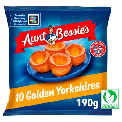 Aunt Bessie's 10 Glorious Golden Yorkshire Puddings on Productcaster.