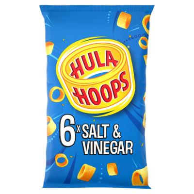 On Offer - Hula Hoops Salt & Vinegar Multipack Crisps on Productcaster.