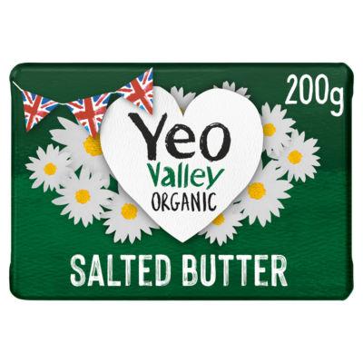 Yeo Valley Organic Salted Butter 200g on Productcaster.