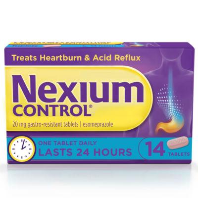 Nexium Control 20mg Gastro-Resistant Tablets Esomeprazole on Productcaster.