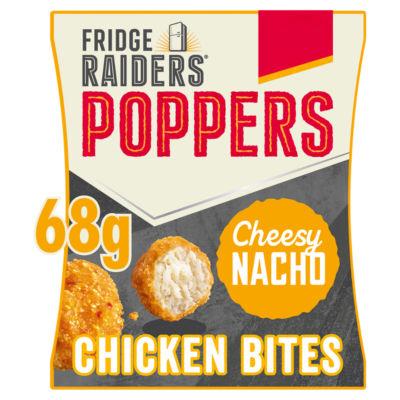 Fridge Raiders Poppers Cheesy Nacho Chicken Snack Bites 68g on Productcaster.