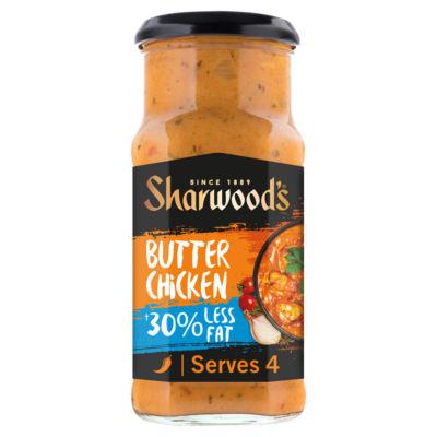 On Offer - Sharwood's 30% Less Fat Butter Chicken Curry Sauce on Productcaster.