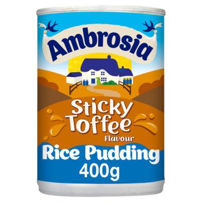 Ambrosia Sticky Toffee Flavour Rice Pudding 400g on Productcaster.