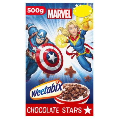 Weetabix Marvel Chocolate Stars 500g on Productcaster.