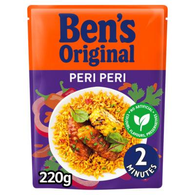 Ben's Original Peri Peri Microwave Rice on Productcaster.