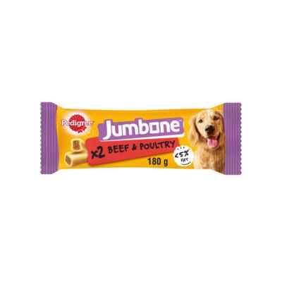 Pedigree Jumbone Adult Medium Dog Treat Beef & Poultry 2 Chews on Productcaster.