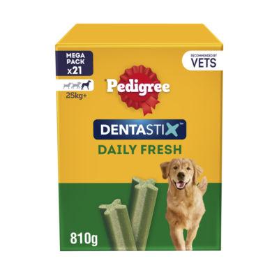 Pedigree Dentastix Fresh Daily Large Dog Dental Treats 21 Sticks on Productcaster.