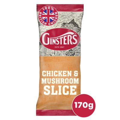 On Offer - Ginsters Chicken & Mushroom Slice on Productcaster.