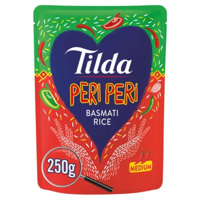 On Offer - Tilda Microwave Peri Peri Basmati Rice on Productcaster.