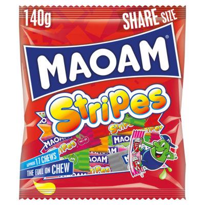 Maoam Stripes Chewy Sweets Sharing Bag on Productcaster.