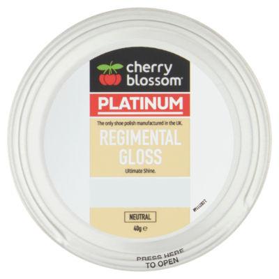 Cherry Blossom Platinum Regimental Gloss Neutral on Productcaster.