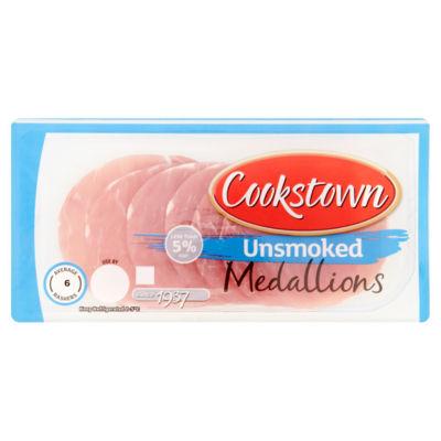 On Offer - Cookstown Unsmoked Bacon Medallions on Productcaster.