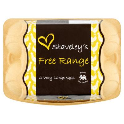 Staveley Very Large Free Range Eggs on Productcaster.