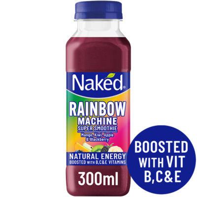 Naked Rainbow Machine Super Smoothie Mango, Kiwi, Apple & Blackberry on Productcaster.