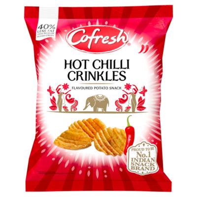 Cofresh Hot Chilli Crinkle Potato Snacks on Productcaster.