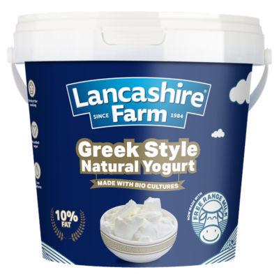 On Offer - Lancashire Farm Greek Style Natural Yogurt on Productcaster.