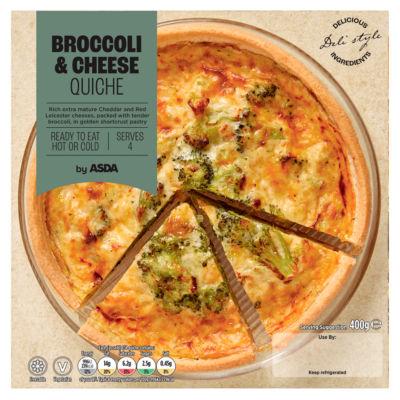 ASDA Family Broccoli & Cheddar Quiche on Productcaster.