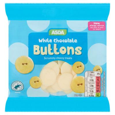 ASDA White Chocolate Buttons on Productcaster.