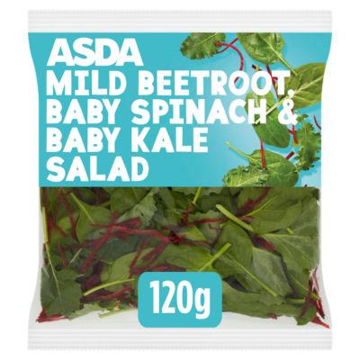 ASDA Beetroot, Baby Spinach & Baby Kale Salad on Productcaster.