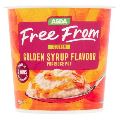 ASDA Free From Golden Syrup Flavour Porridge Pot on Productcaster.