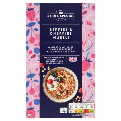 ASDA Extra Special Berries & Cherries Muesli on Productcaster.