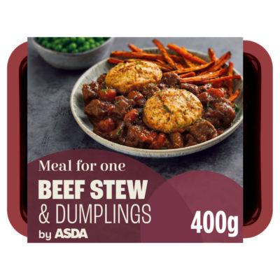 ASDA Meal For One Beef Stew & Dumplings 400g on Productcaster.