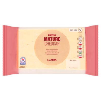 ASDA British Mature Cheddar Cheese 400g on Productcaster.