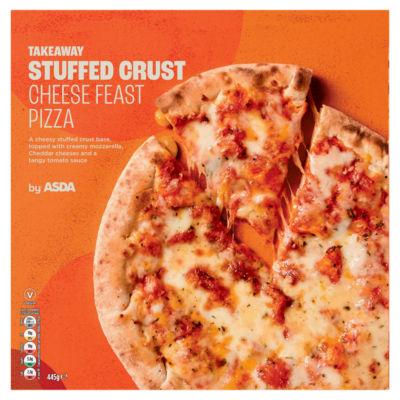 ASDA Takeaway Stuffed Crust Cheese Feast Pizza on Productcaster.