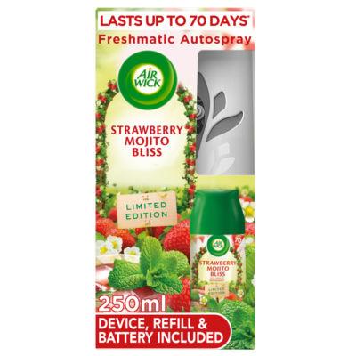 Air Wick Strawberry Mojito Bliss Freshmatic Autospray 250ml Lasts up to 70 days on Productcaster.