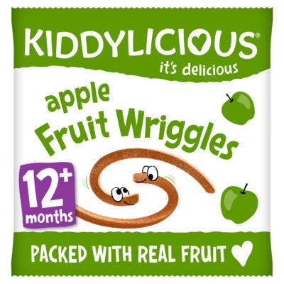 On Offer - Kiddylicious Apple Fruit Wriggles 12+ Months on Productcaster.