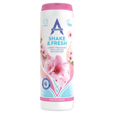 Astonish Shake & Fresh Carpet Freshener Pink Blossom 400g on Productcaster.