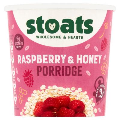 On Offer - Stoats Raspberry & Honey Porridge Quick Pot on Productcaster.