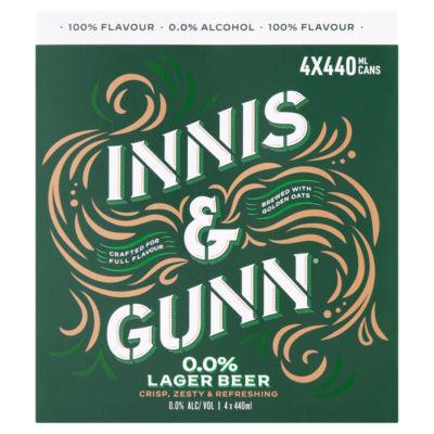 Innis & Gunn 0.0% Lager Beer 4x on Productcaster.